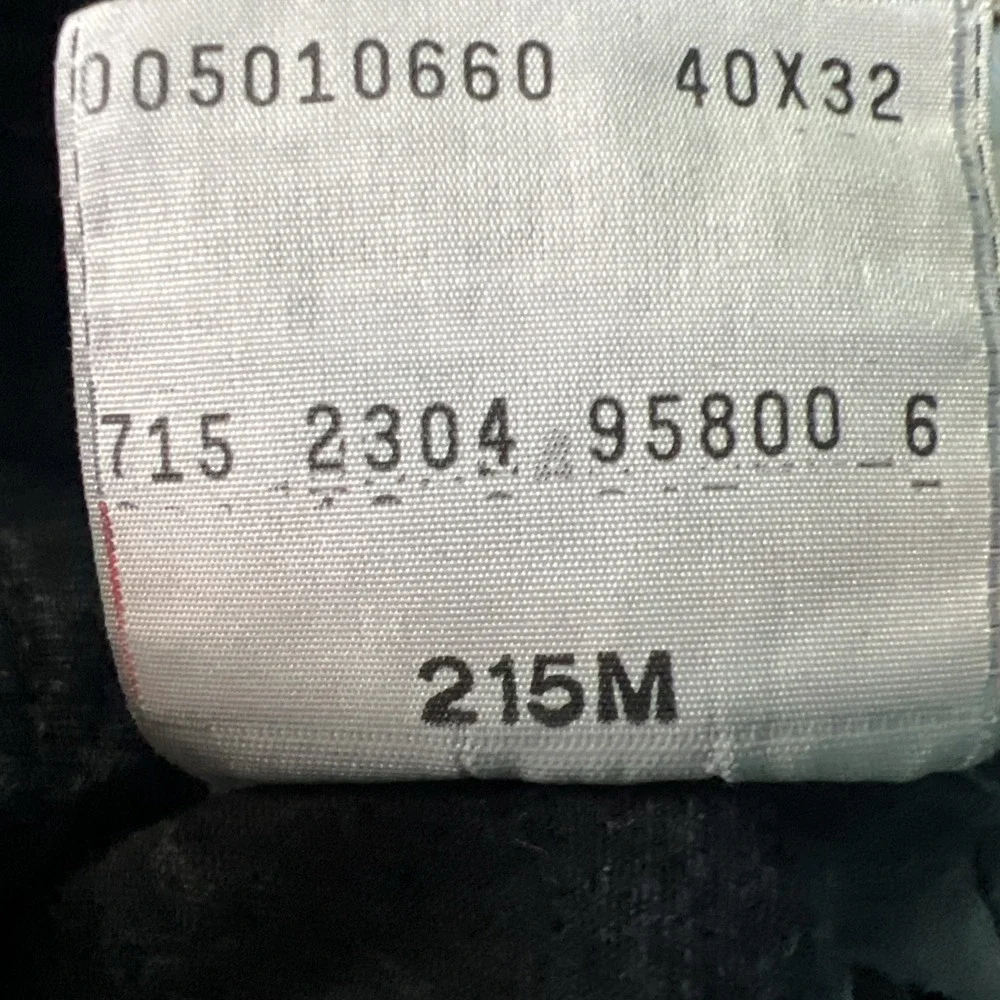 Vintage Levi 501 Jeans 2000's Denim Black Buttonfly Size 40x32‎